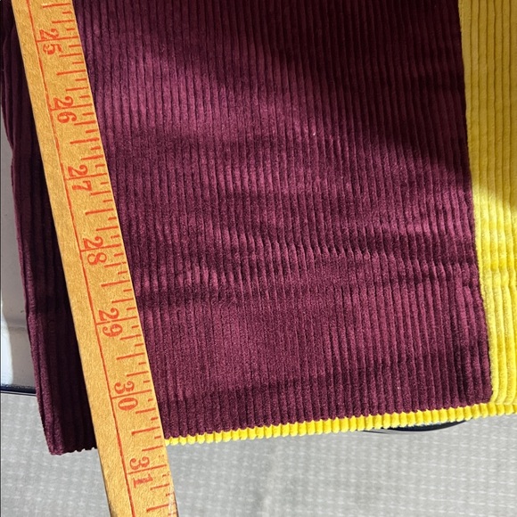 Brooks Brothers Color Block Pants. Navy, Green, Burgundy and Yellow - Picture 9 of 9